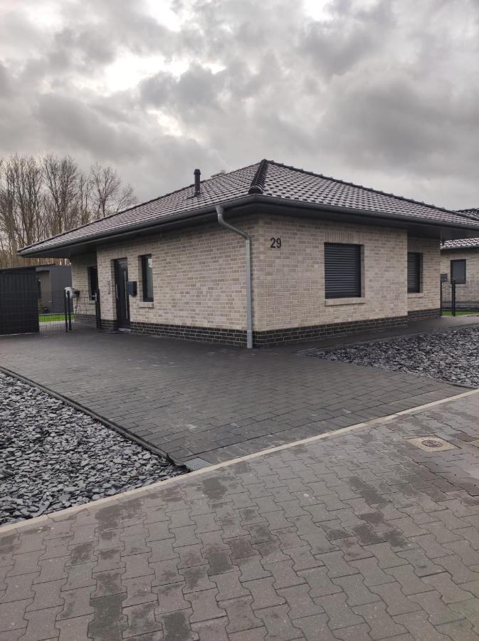 Ferienhaus Luna Am Schoenen Harkebruegger See Mit Kamin Barssel  Bagian luar foto