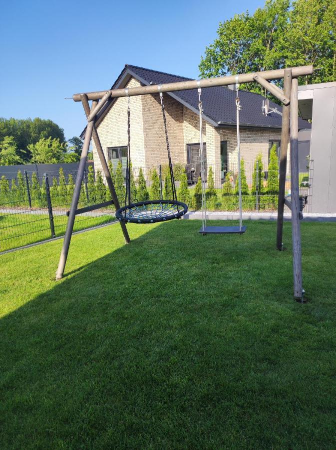 Ferienhaus Luna Am Schoenen Harkebruegger See Mit Kamin Barssel  Bagian luar foto